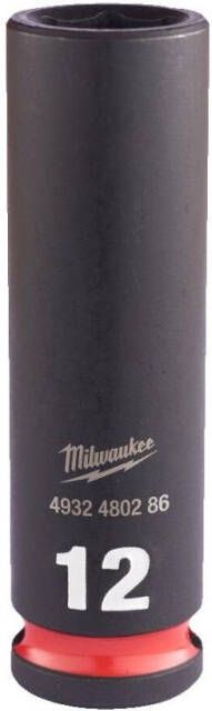 Milwaukee Accessoires SHOCKWAVE Slagdop 3 8" diep 12mm | 1 stuk 4932480286