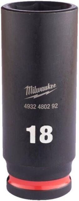 Milwaukee Accessoires SHOCKWAVE Slagdop 3 8" diep 18mm | 1 stuk 4932480292