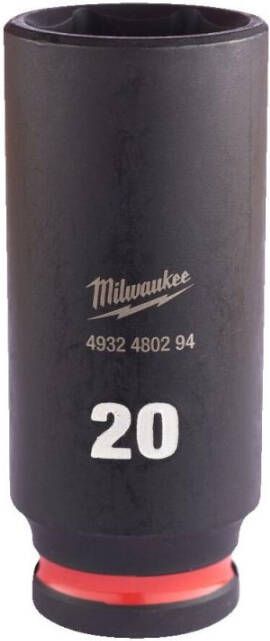 Milwaukee Accessoires SHOCKWAVE Slagdop 3 8" diep 20mm | 1 stuk 4932480294