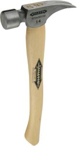 Milwaukee Accessoires Stiletto titanium hamer met houten greep Ti14SC-H16 406 mm 4932352586