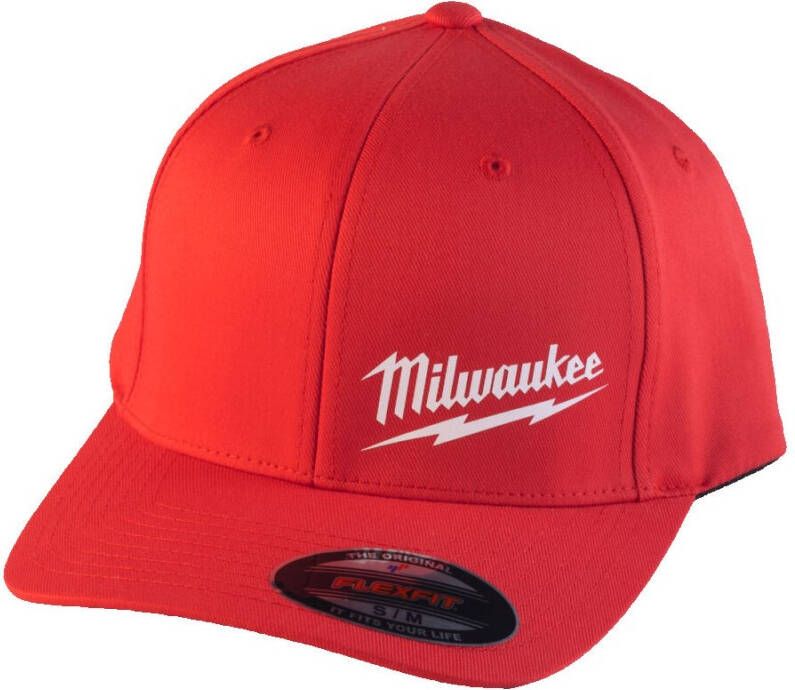 Milwaukee BCSRD S M | Baseball Cap Rood S M 4932493099