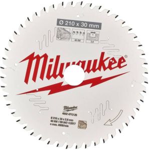 Milwaukee Cirkelzaagblad MS W 210x30x2.8x48ATB 4932471325