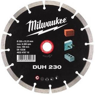 Milwaukee Accessoires Diamant High Performance Blad CIS Professional DUH 230 mm 1 pc 4932478710
