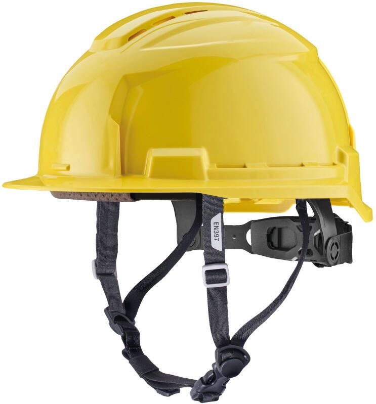 Milwaukee Helm | BOLT™ 100 | Geel | Geventileerd | Incl. kinband | EN397 4932498724