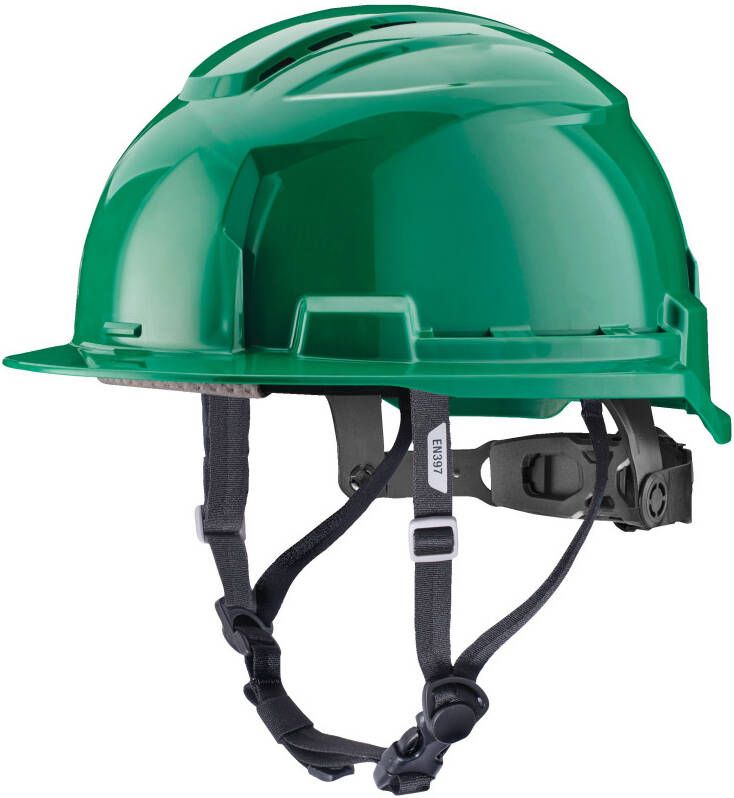 Milwaukee Helm | BOLT™ 100 | Groen | Geventileerd | Incl. kinband | EN397 4932498726