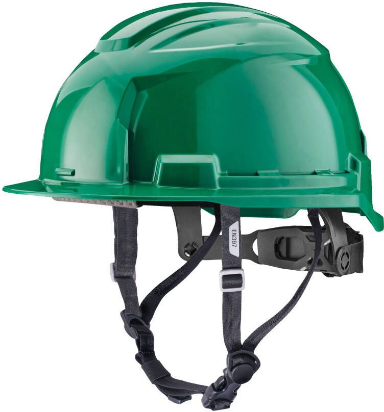 Milwaukee Helm | BOLT™ 100 | Groen | Ongeventileerd | Incl. kinband | EN397 4932498734