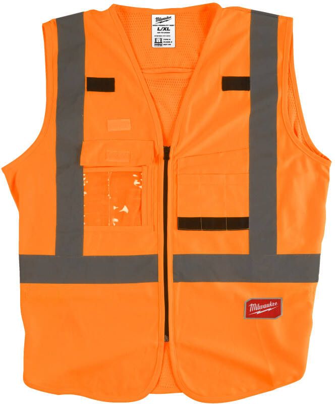 Milwaukee Accessoires Hi-vis veiligheidshesje klasse 2 oranje L XL | 1 stuk 4932471893