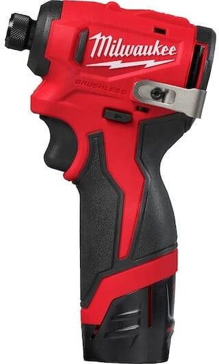 Milwaukee M12 BLIDRC-202C Accu-slagschroevendraaier | 124Nm | Incl. 2x 2 0Ah accu en lader in koffer 4933499690