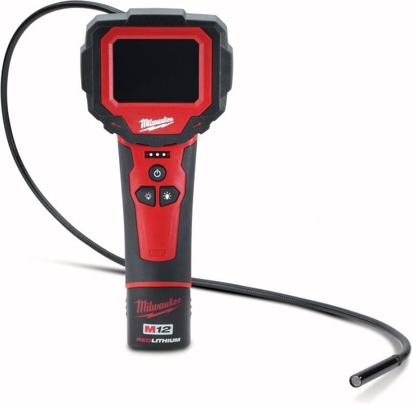 Milwaukee M12 IC-201C(S) Li-Ion digitale accu-compactinspectiecamera 4933441680