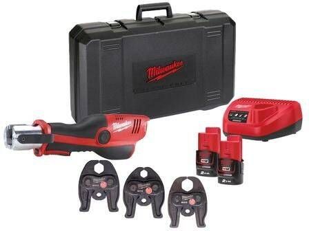 Milwaukee M12 ONEHPT-202C M-Set | M12™ hydraulische subcompactperstool 4933481033