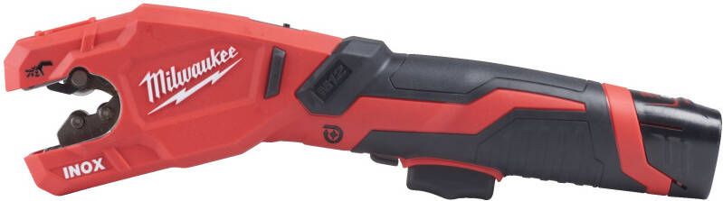 Milwaukee M12 PCSS-202C | M12 RAPTOR Pijpsnijder roestvast staal 4933479242