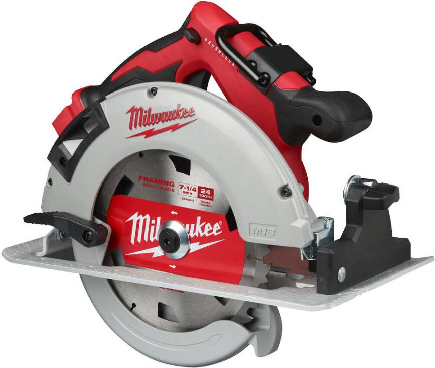 Milwaukee M18 BLCS66-0X Koolborstelloze 66 mm Cirkelzaagmachine voor hout en kunststof | zonder accu&apos;s en lader