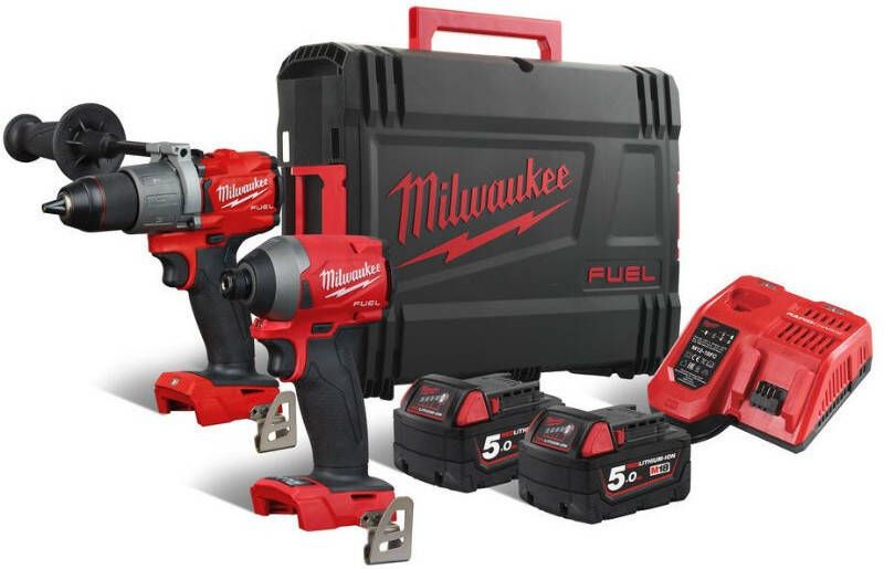 Milwaukee M18 FPP2A2-502X Powerpack M18FPD2 + M18FID2 | 18V 5 0Ah Li-Ion 4933464268