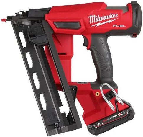 Milwaukee M18 FUEL 16 GA afwerkingstacker | 32-63mm | 18V | 2.0Ah Li-Ion accu 4933478092