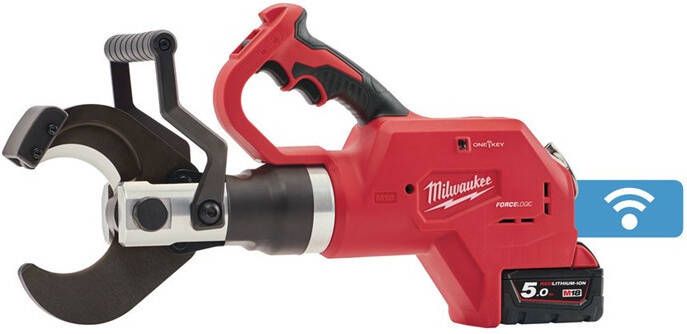 Milwaukee M18 HCC75-502C Force Logic hydraulische ondergrondse accu kabelkniptang 4933459269