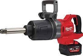 Milwaukee M18 ONEFHIWF1D-12C | M18 ONE-KEY 1" D-greep slagmoersleutel met frictiering en verlengde as (150 mm) 4933471756