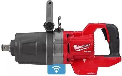 Milwaukee M18 ONEFHIWF1DS-0C Accu Slagmoersleutel | D-greep | One-Key | 1" Fuel | 18V | Excl. accu&apos;s en lader 4933472071