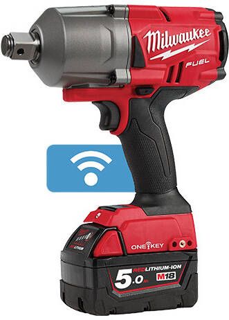 Milwaukee M18 ONEFHIWF34-502X One-Key Fuel Slagmoersleutel met frictiering 4933459730