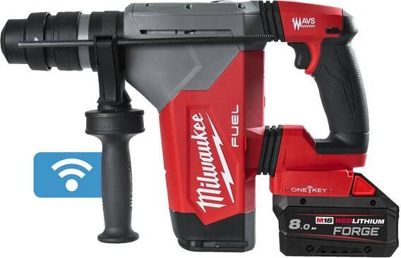 Milwaukee M18 ONEFHPX-802X SDS-plus boorhamer | Incl. accu&apos;s en lader 4933500234