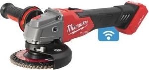 Milwaukee M18 ONEFSAG125XB-0X | M18 FUEL | ONE-KEY | 18V Li-ion | Accu haakse slijper body| in HD box | 125 mm | koolborstelloos