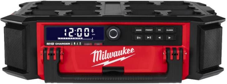 Milwaukee M18 PRCDAB+ PackOut Radio lader | 18V | Li-Ion | excl. accu&apos;s en lader 4933472112