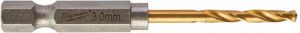 Milwaukee Metaalboor Shockwave HSS-G Ti. 3mm -2pcs 48894763