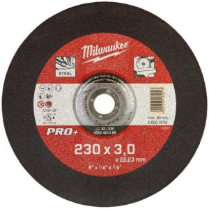 Milwaukee Metaaldoorslijpschijf SC42 230 x 3 PRO+ 25 stuks 4932451498