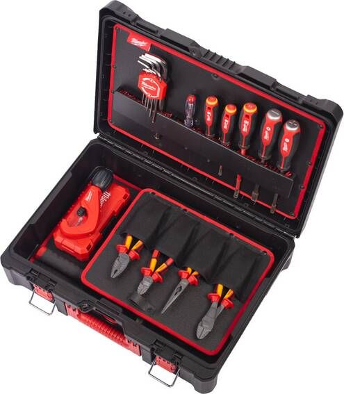 Milwaukee PACKOUT Gereedschapset voor loodgieters | 74-delig 4932499467