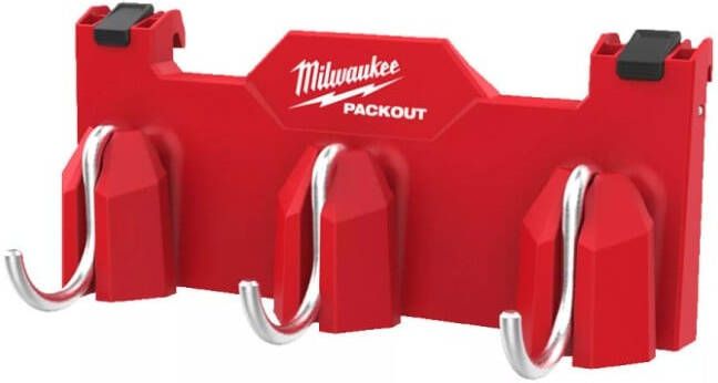 Milwaukee PACKOUT Zijmontage 3-haaks rail 4932498650