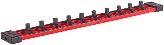Milwaukee Accessoires Rail voor 10 impact doppen | 1 4"| 350 mm 4932480444