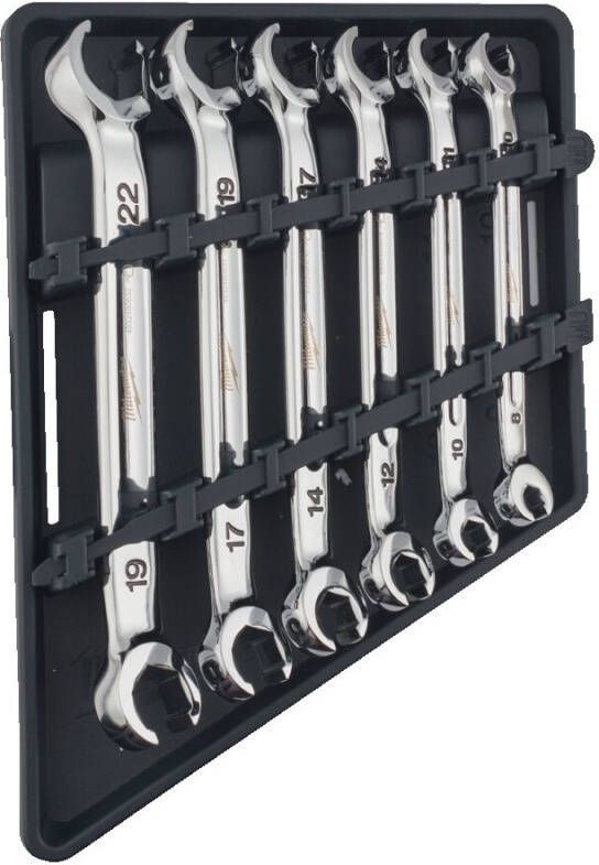 Milwaukee Accessoires Ringsleutelset open (6-delig) 4932480636