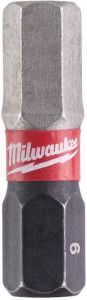 Milwaukee Shockwave™ Gen II Hex6 25mm 2stuks 4932430897