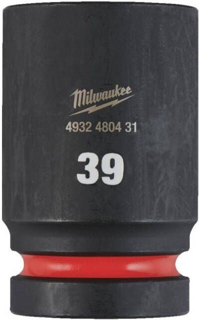 Milwaukee Accessoires SHOCKWAVE Slagdop 1" diep 39mm | 1 stuk 4932480431