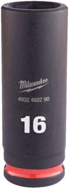 Milwaukee Accessoires SHOCKWAVE Slagdop 3 8" diep 16mm | 1 stuk 4932480290