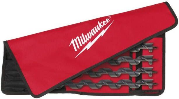 Milwaukee Accessoires Slangenboor Imp Set 4 pc 48136780