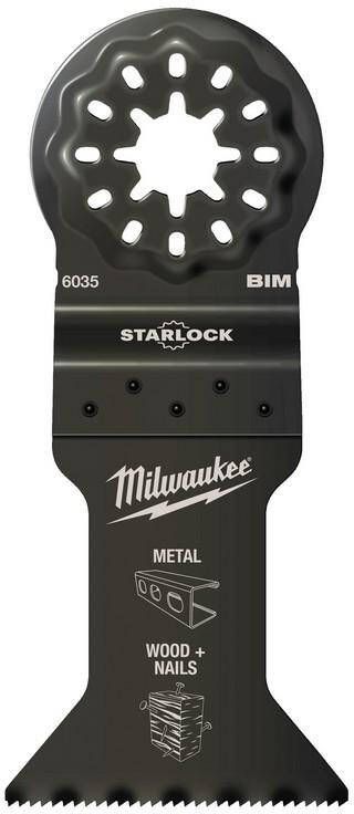 Milwaukee Accessoires Starlock OMT SL Plunge Bl. WM BiM 43x47mm-1pc 48906035