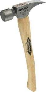 Milwaukee Accessoires Stiletto titanium hamer met houten greep Ti14MC-H16 406 mm 4932352585