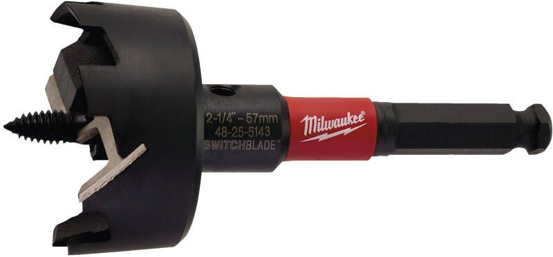 Milwaukee Switchblade Selfeed Bits 57 mm Wood Drill SWB Selfeed Bit 57mm | 1 stuk 4932479501