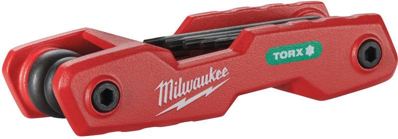 Milwaukee Torxsleutel set vouwbaar (8-delig) 4932480979