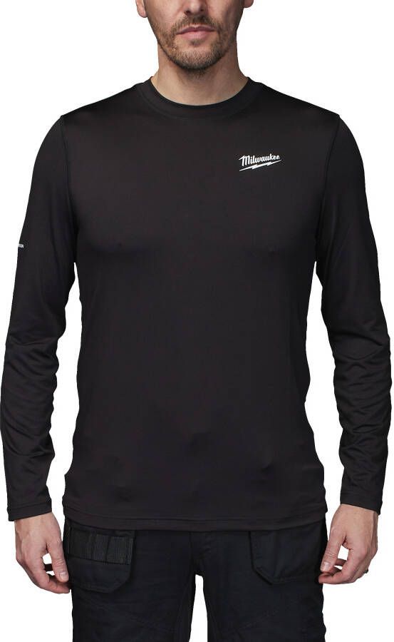 Milwaukee WORKSKIN™ | Basislaag | Lange mouwen | Koud weer | Zwart | L 4932498285