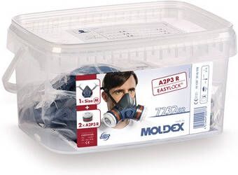 Moldex Adembeschermingsbox | 1x700201 2xA2P3 R filter 923001 | 1 stuk 723202