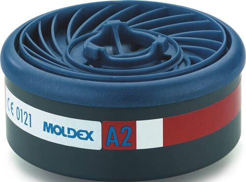 Moldex Gasfilter | EN 14387:2004 + A1:2008 A2 | passend voor 4000 370 738 4000 370 739 | 8 stuks 920001