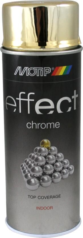 MOTIP Deco Effect Chroomlak | Goud | 400ml 302603