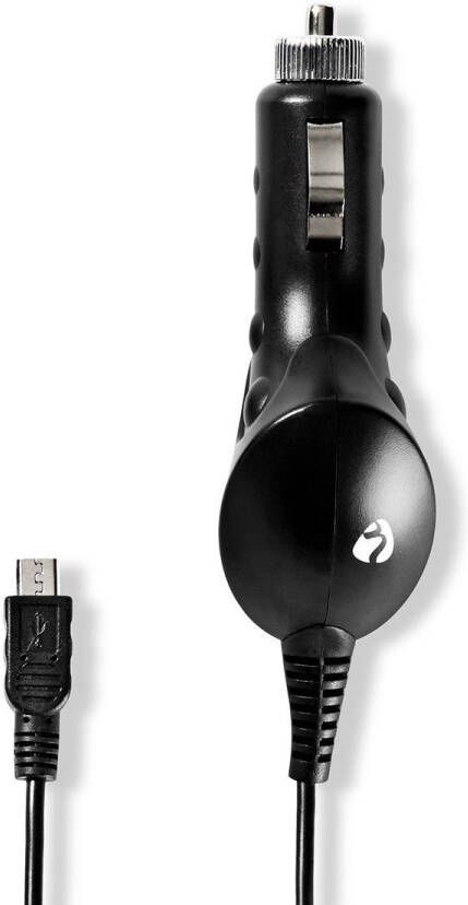 Nedis Autolader | 1x 1.0 A | Micro-USB | 1 m | 5 W | 1 stuks CCHAU100ABK
