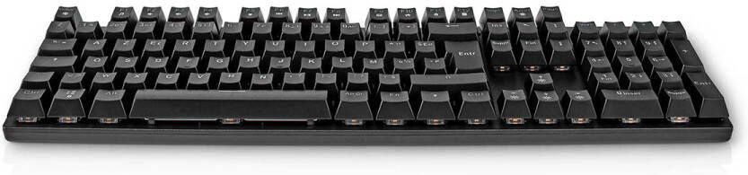 Nedis Bedraad Gaming Toetsenbord | USB Type-A | Mechanische Toetsen | LED | AZERTY | Frans | USB Gevoed | Lengte stroomkabel: 1.50 m | Gaming