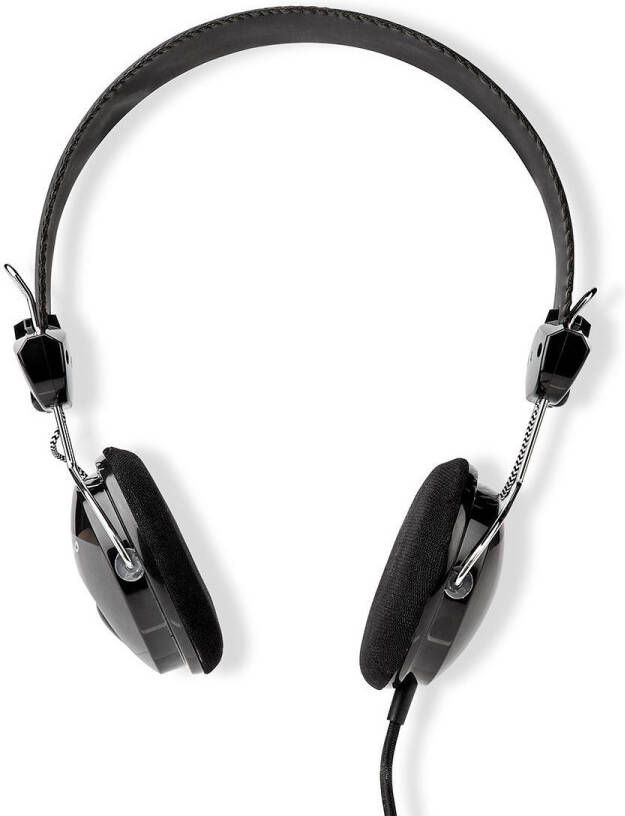 Nedis Bedrade On-ear Koptelefoon | 3 5 mm | 1.10 m | 1 stuks HPWD1104BK