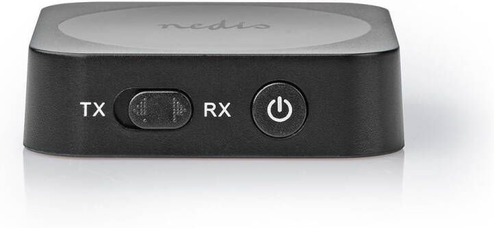 Nedis Bluetooth Zender Ontvanger | Input: 1x AUX | Output: 1x AUX | Zwart | 1 stuks BTTC100BK