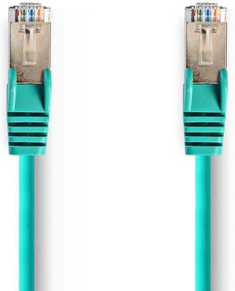 Nedis CAT5e-Kabel | SF UTP | RJ45 Male naar RJ45 Male | 3 m | Groen | 1 stuks CCGP85121GN30