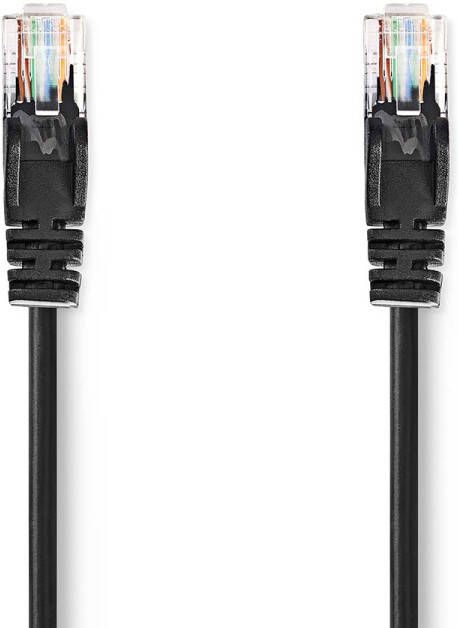 Nedis CAT5e-Kabel | U UTP | RJ45 Male naar RJ45 Male | 0.5 m | 1 stuks CCGP85100BK05