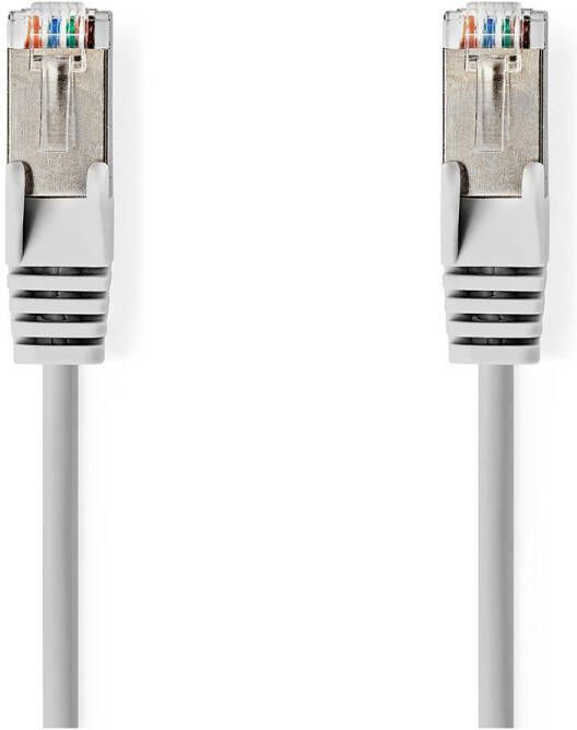 Nedis CAT6a-Kabel | SF UTP | RJ45 Male naar RJ45 Male | 7.50 m | Grijs | 20 stuks CCGT85320GY75